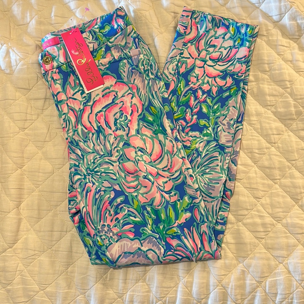 Kelly high rise knit skinny ankle pant